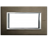 Bticino axolute placca 4P bronzo