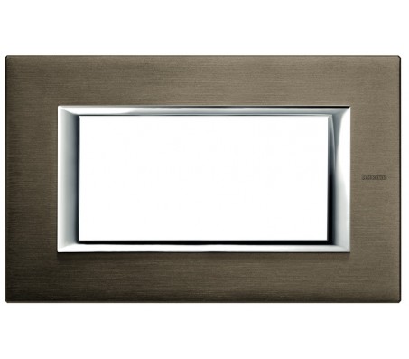 Bticino axolute placca 4P bronzo