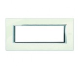 Bticino axolute placca 6P bianco Limoges