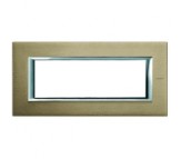 Bticino axolute placca 6P bronzo