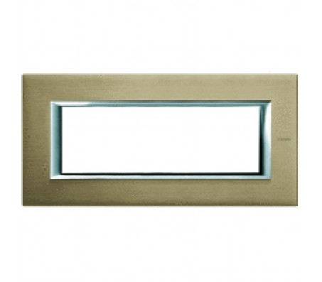 Bticino axolute placca 6P bronzo