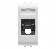 Gewiss chorus connettore RJ45 bianco