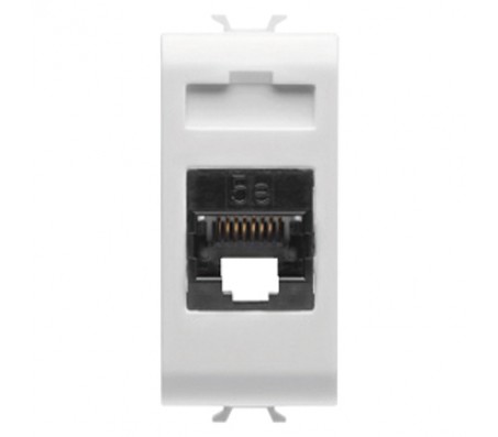 Gewiss chorus connettore RJ45 bianco