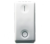 Gewiss system interruttore 2 poli bianco