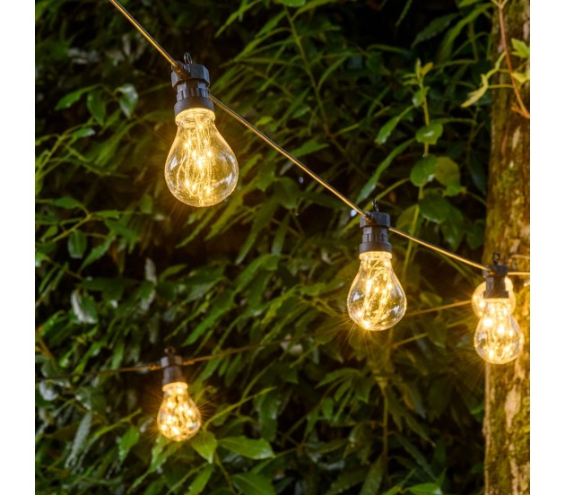 Rotonda lampadine Konstsmide Beer Garden Party Luce Catena 
