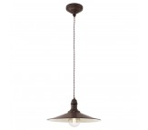 Lampadario sospensione Vintage Stockbury di Eglo