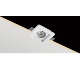 Faretto da Incasso in Gesso Quadrato Scomparsa GU10 PAN INC1500