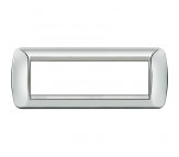 Bticino Living International placca cromo 7 posti