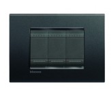 Bticino LivingLight placca quadra antracite