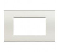 Bticino LivingLight placca 4 posti bianca