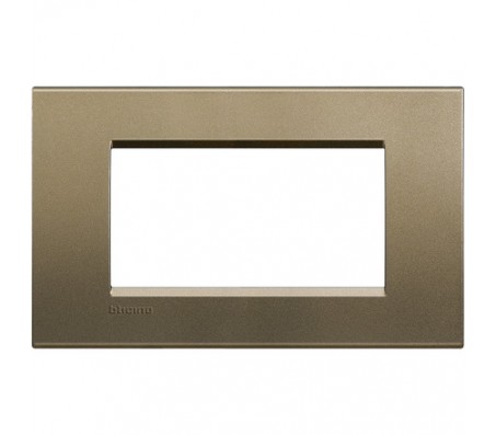 Bticino LivingLight placca 4 posti square