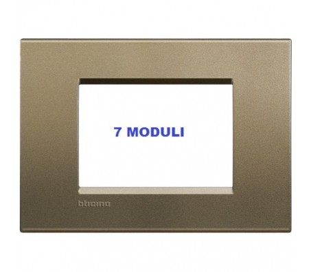 Bticino LivingLight placca 7 posti square
