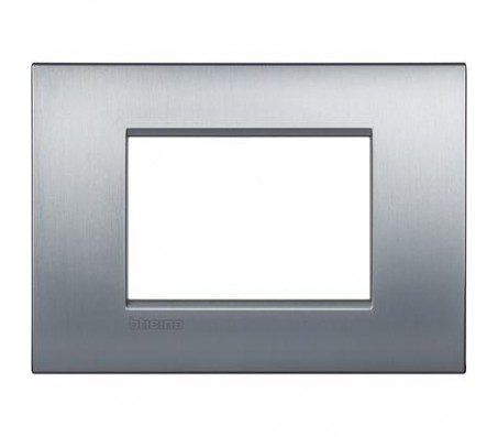 Bticino LivingLight placca Air cromo spazzolato