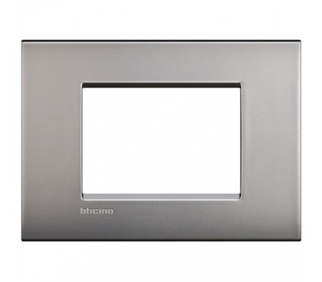 Bticino LivingLight placca Air nichel satinato