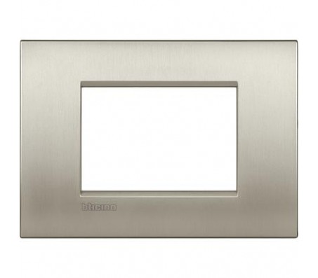 Bticino LivingLight placca Air titanio spazzolato