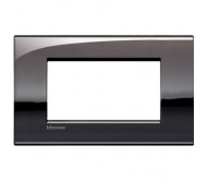 Bticino LivingLight placca Air 4 posti peltro