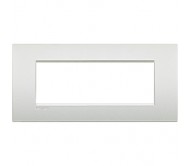 Bticino LivingLight placca Air 7 posti bianco perla