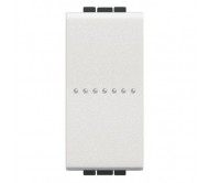 Bticino LivingLight deviatore assiale bianco