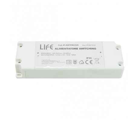 Alimentatore switching per led 12V 30W