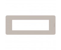 Bticino MatixGO placca 7 moduli sand