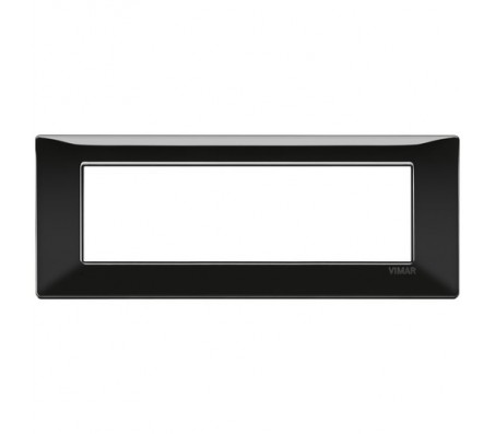 Vimar Plana Placca 7 moduli nero