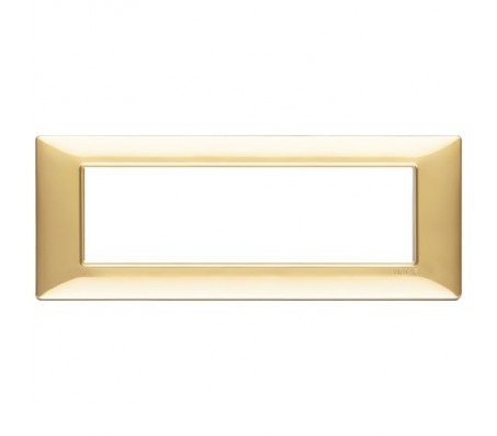 Vimar Plana Placca 7 moduli oro lucido
