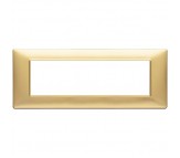 Vimar Plana Placca 7 moduli oro opaco