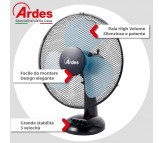 Ventilatore da tavolo Ardes diametro 40